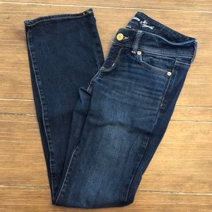 American Eagle 4 long slim boot dark jeans